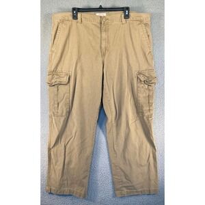 Old Navy Pants 42x28*  Khaki Loose Cargo American Twill Grunge Skater Gorpcore‎